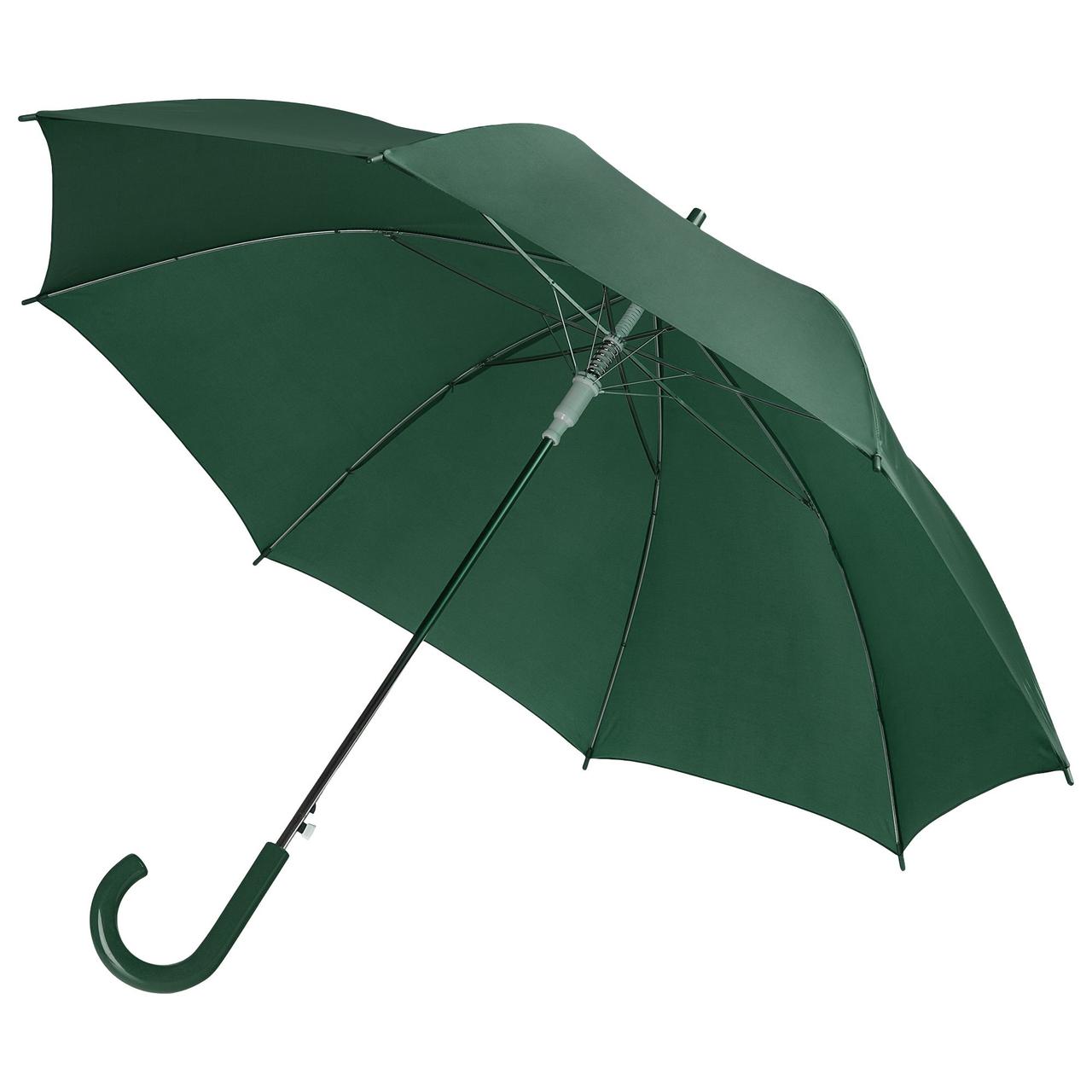 Зонт-трость Unit Promo, темно-зеленый (артикул 1233.93), фото 1