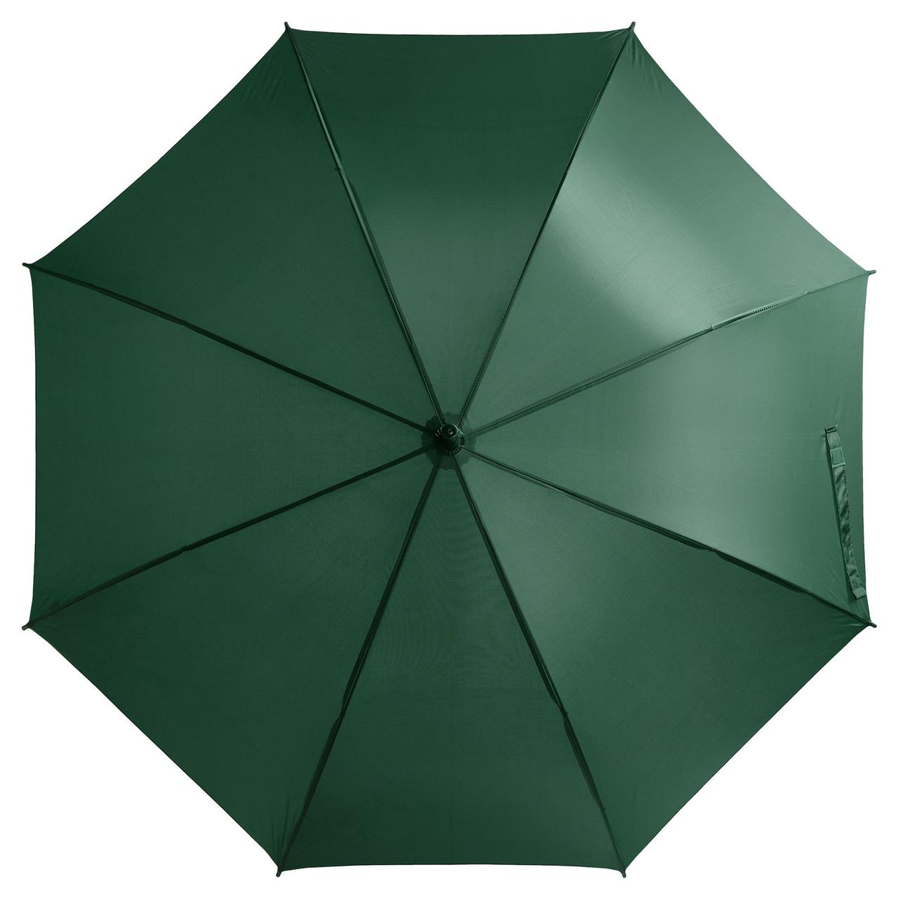 Зонт-трость Unit Promo, темно-зеленый (артикул 1233.93) - фото 2 - id-p88636604