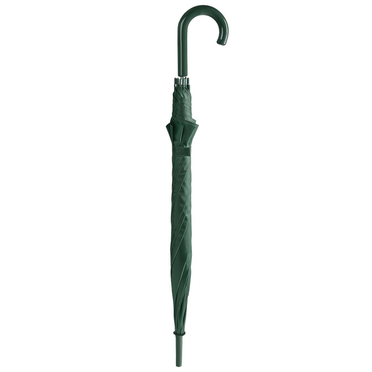 Зонт-трость Unit Promo, темно-зеленый (артикул 1233.93) - фото 3 - id-p88636604