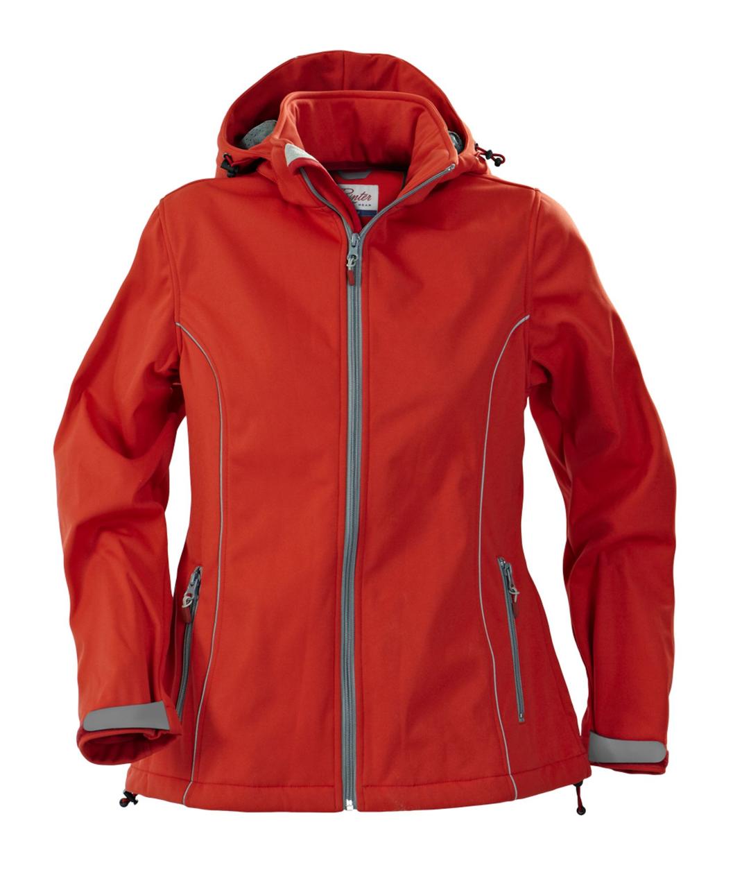 Куртка софтшелл женская Hang Gliding, красная (артикул 6559.50) - фото 1 - id-p88643487