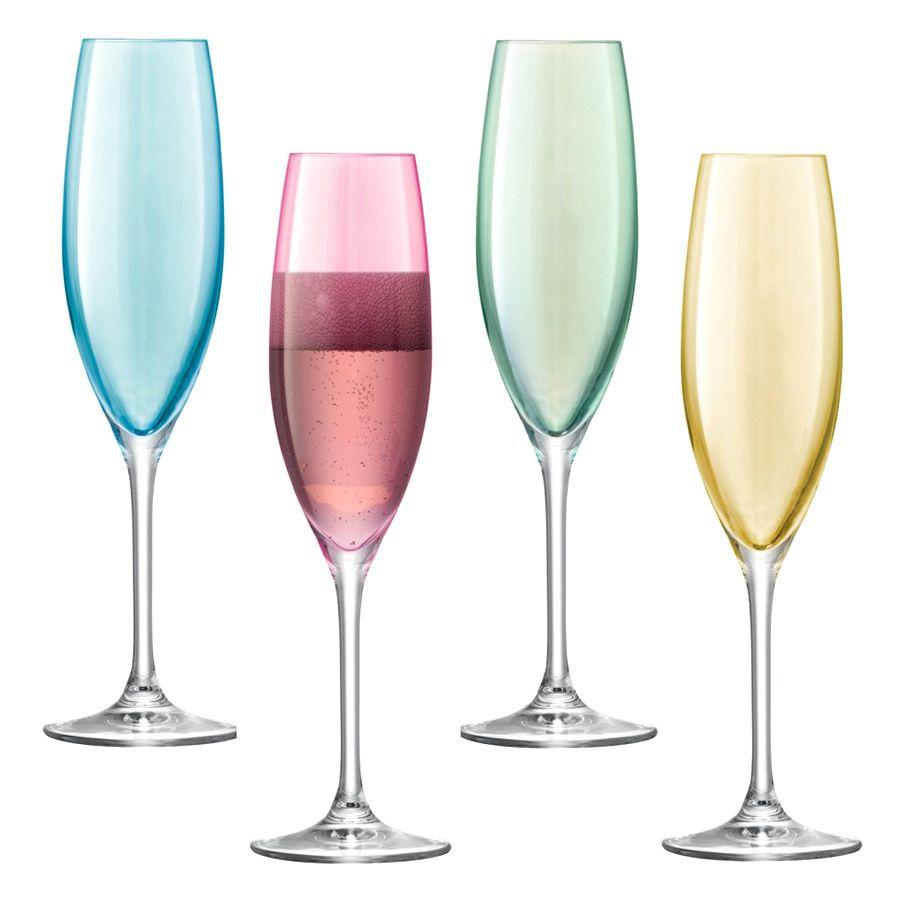 Набор бокалов для шампанского Polka Flute, пастельный (артикул 14538.00) - фото 1 - id-p88643500
