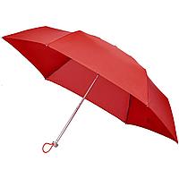 Складной зонт Alu Drop S, 3 сложения, механический, красный (артикул CK1-10003)
