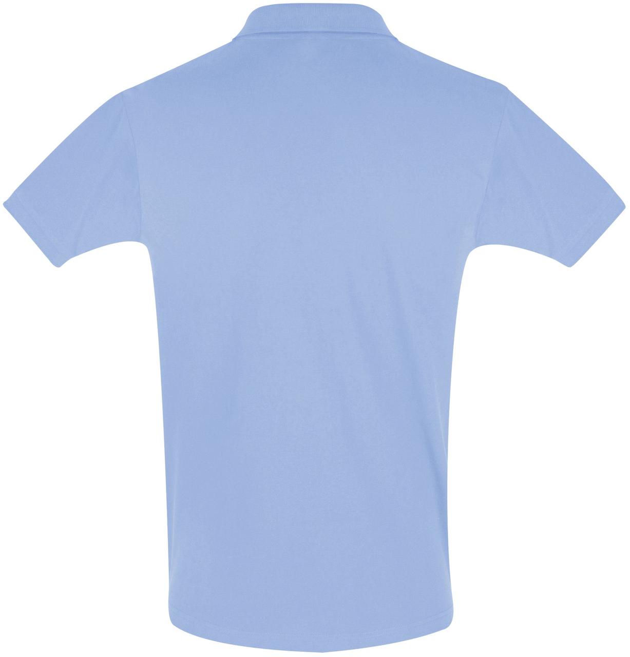 Рубашка поло мужская Perfect Men 180 голубая (артикул 11346200) - фото 2 - id-p88638590