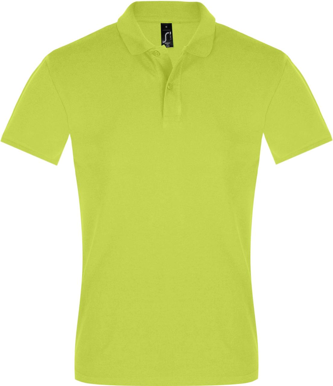Рубашка поло мужская Perfect Men 180 зеленое яблоко (артикул 11346280) - фото 1 - id-p88638592