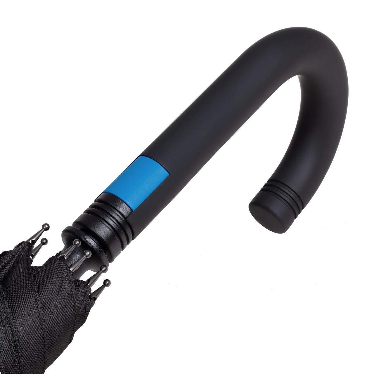 Зонт-трость с цветными спицами Color Power, синий (артикул 79145.14) - фото 4 - id-p88640548