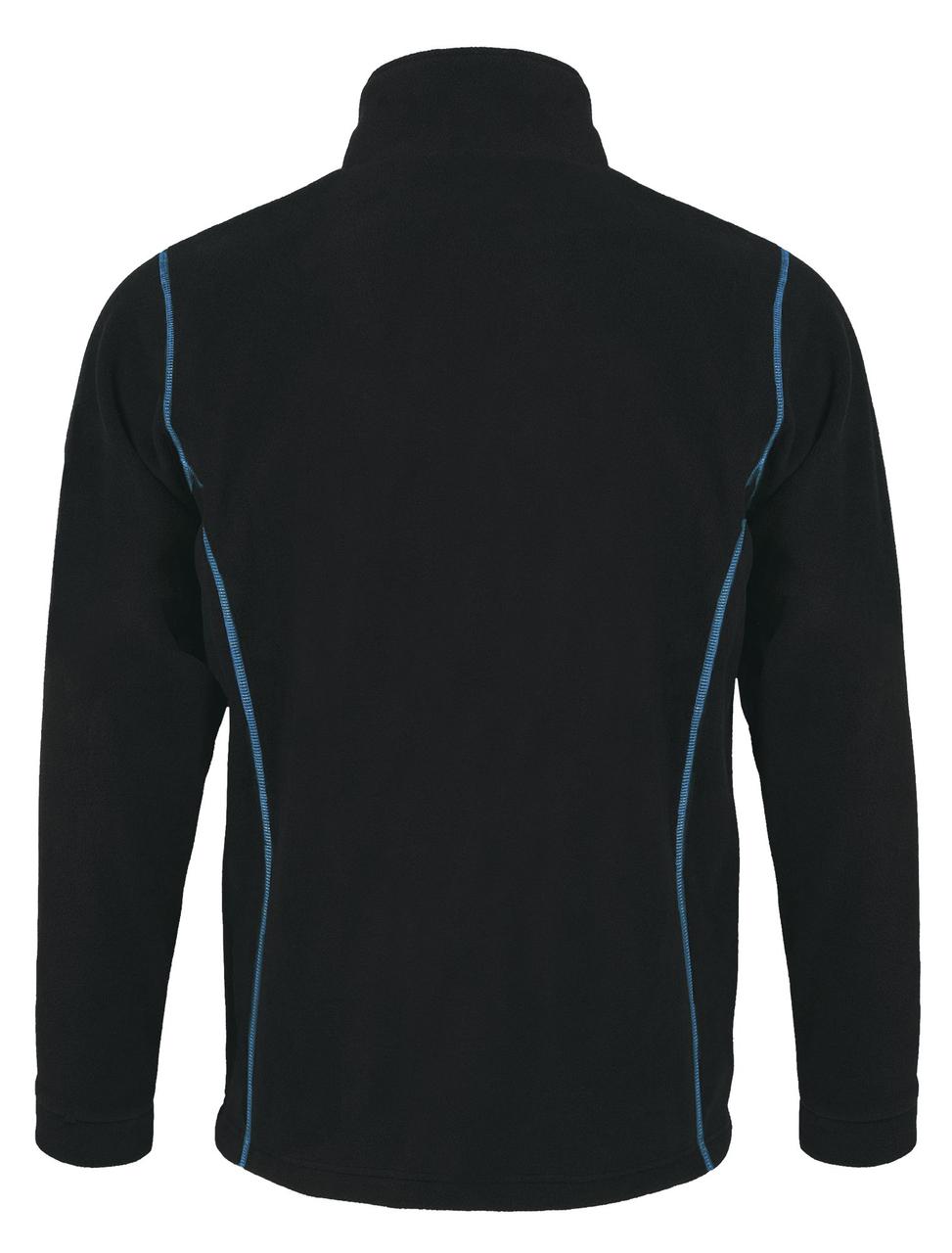 Куртка мужская Nova Men 200, черная с ярко-голубым (артикул 5849.34) - фото 2 - id-p88641557