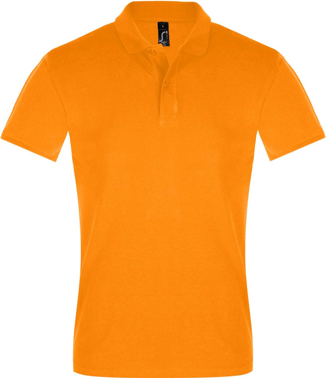 Рубашка поло мужская Perfect Men 180 оранжевая (артикул 11346400) - фото 1 - id-p88638594
