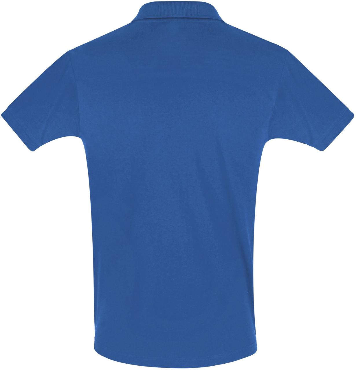 Рубашка поло мужская Perfect Men 180 ярко-синяя (артикул 11346241) - фото 2 - id-p88638600