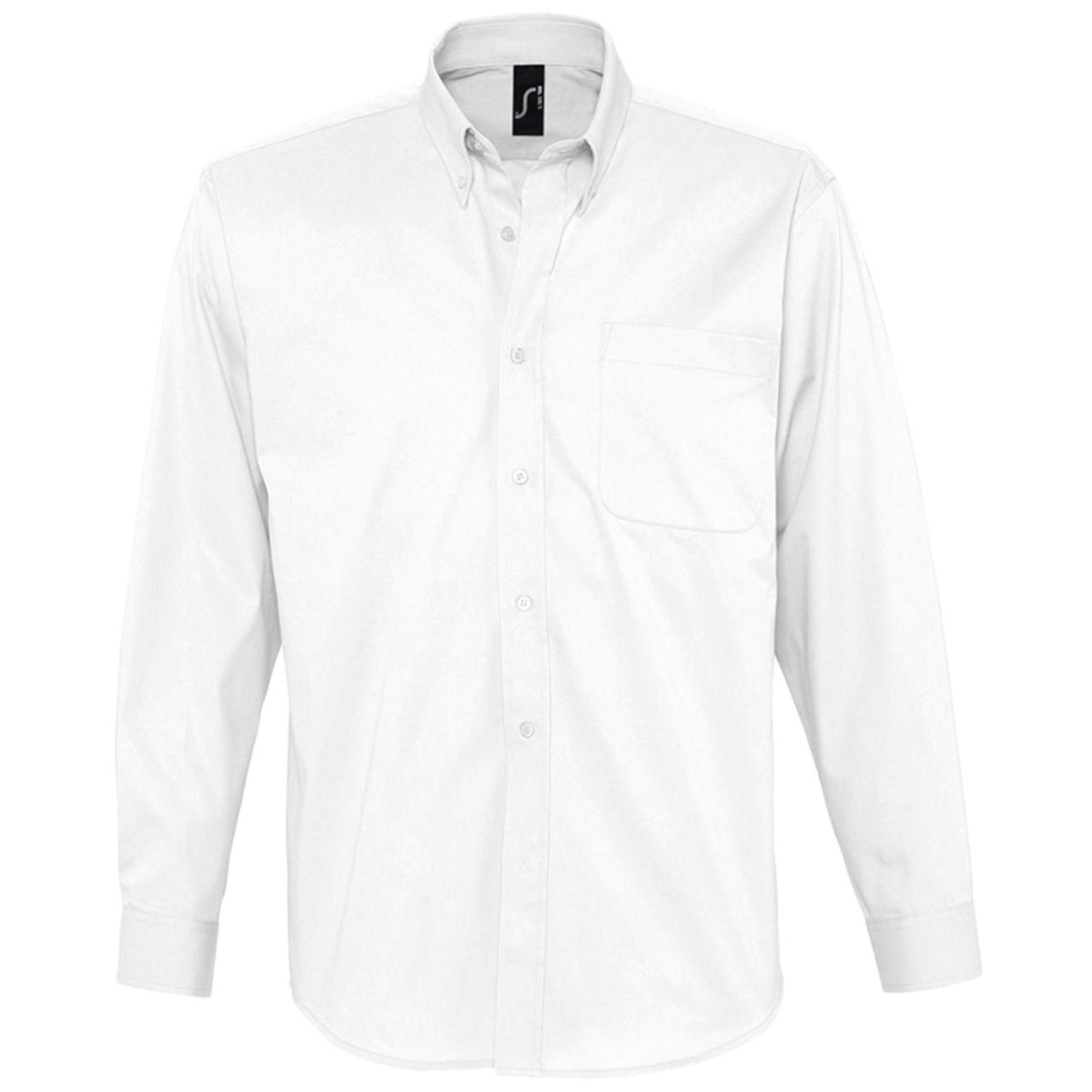 Рубашка мужская с длинным рукавом Bel Air, белая (артикул 2506.60)
