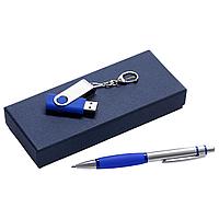 Набор Notes: ручка и флешка 8 Гб, синий (артикул 3135.48)