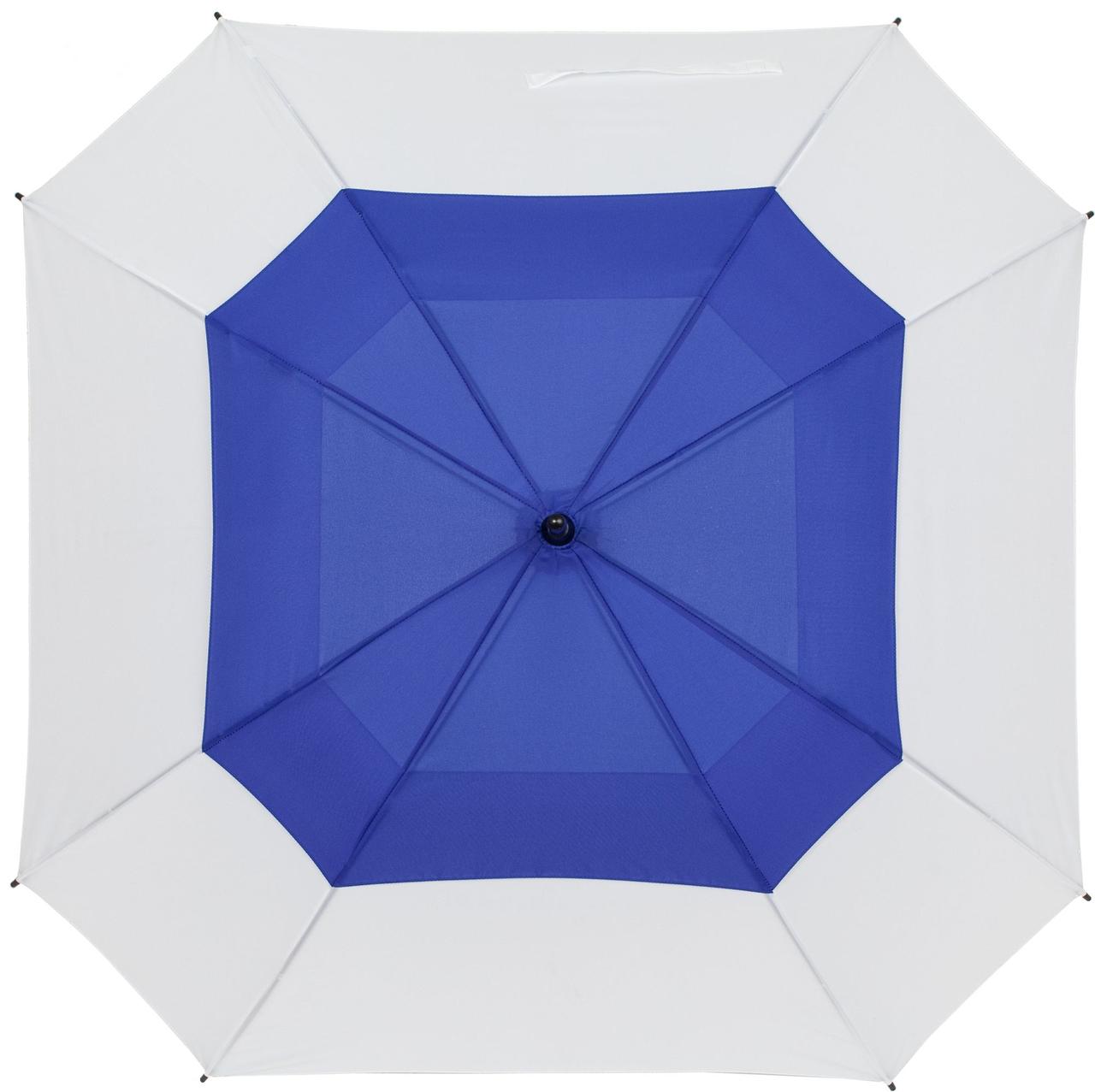 Квадратный зонт-трость Octagon, синий с белым (артикул 12369.46), фото 1