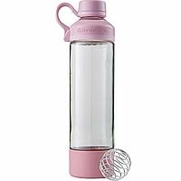 Спортивная бутылка-шейкер Mantra, розовая (артикул 11540.15)
