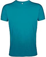 Футболка мужская приталенная Regent Fit 150, винтажный синий (артикул 5973.45)