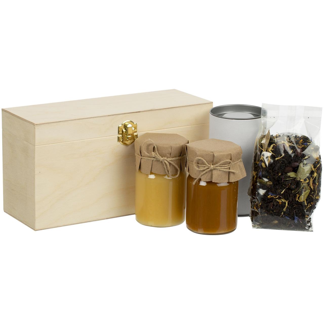 Набор с чаем и медом Right Bees, белый (артикул 12695.60) - фото 1 - id-p88640618