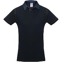 Рубашка поло мужская DNM Forward темно-синяя (артикул PMD30932)