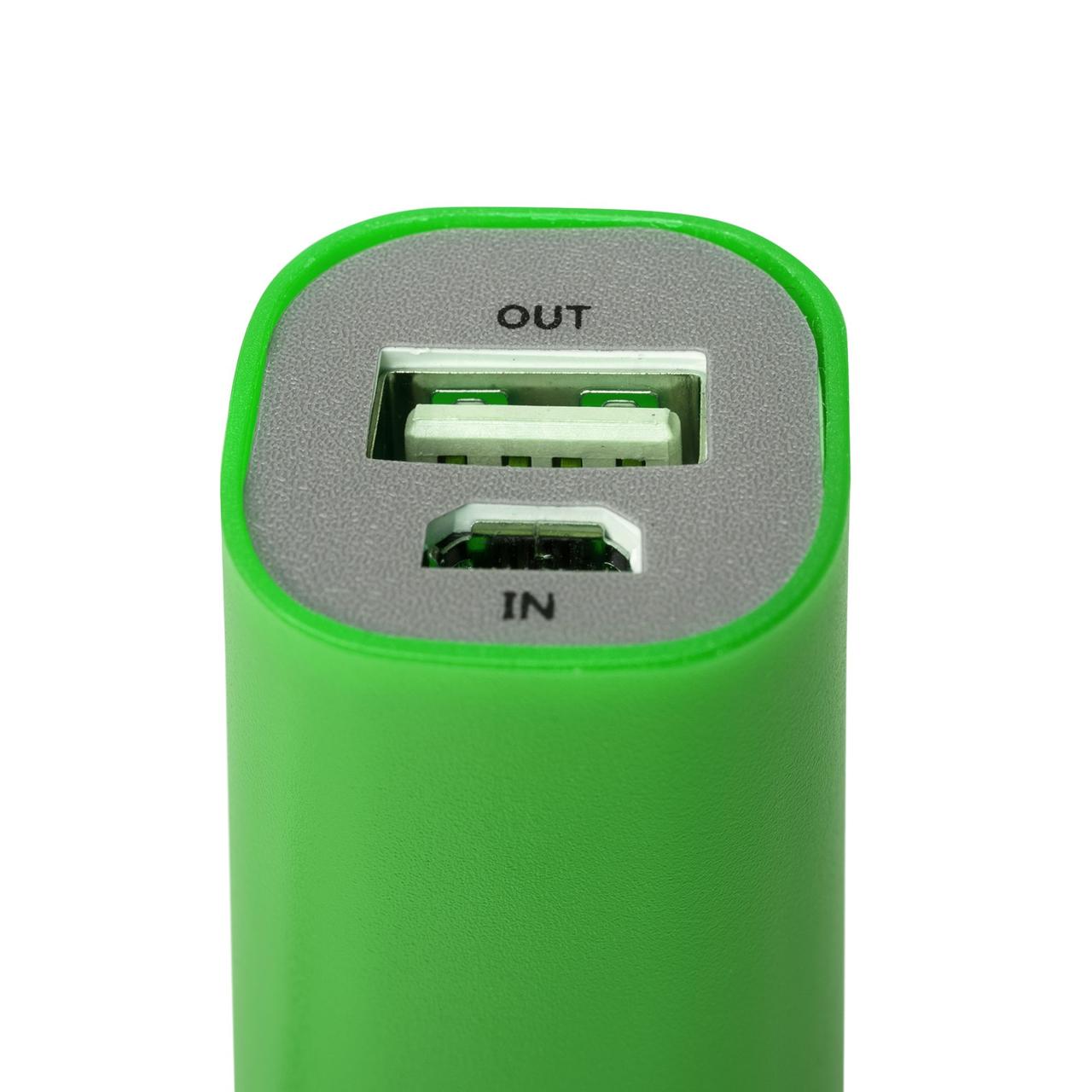 Внешний аккумулятор Easy Shape 2000 мАч, ярко-зеленый (артикул 5740.90) - фото 3 - id-p88634825
