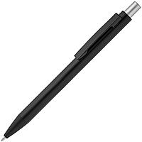 Ручка шариковая Chromatic, черная с серебристым (артикул 15111.11)