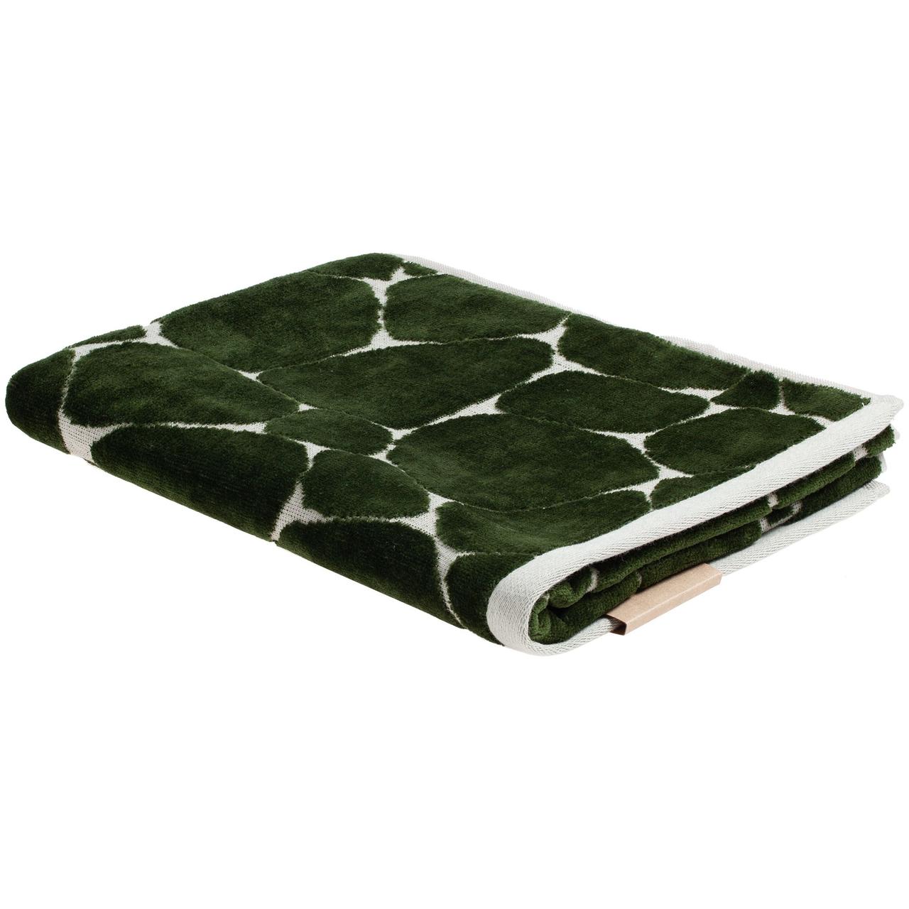 Полотенце Giraffe, малое, бежевое с зеленым (артикул 30102.19)