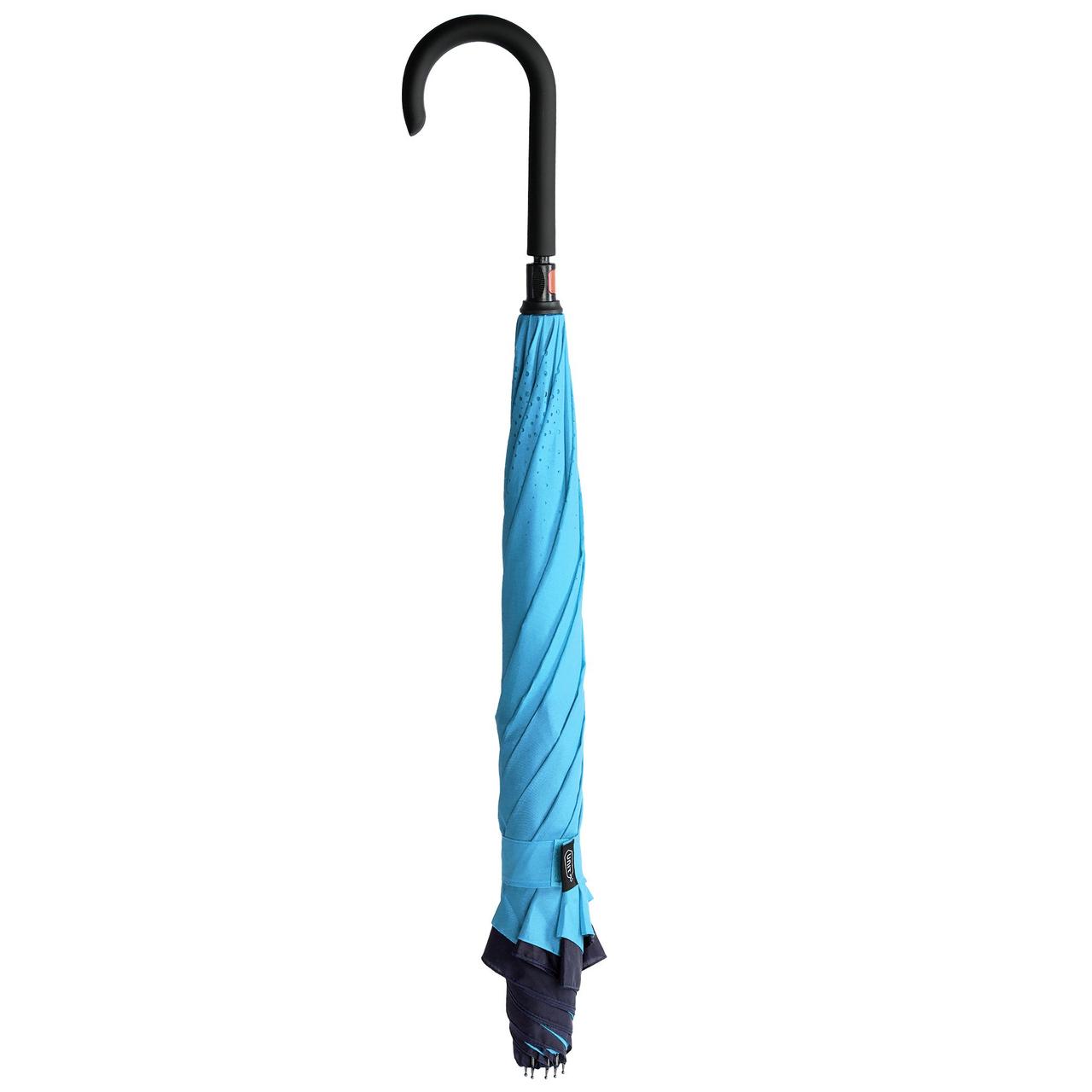 Зонт наоборот Unit Style, трость, сине-голубой (артикул 7772.40) - фото 6 - id-p88640664