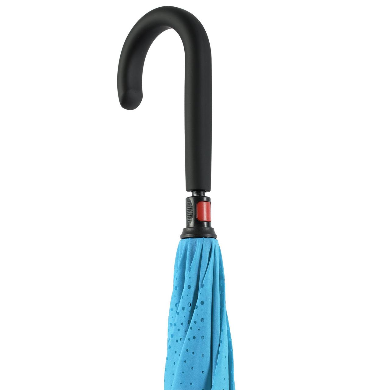 Зонт наоборот Unit Style, трость, сине-голубой (артикул 7772.40) - фото 7 - id-p88640664