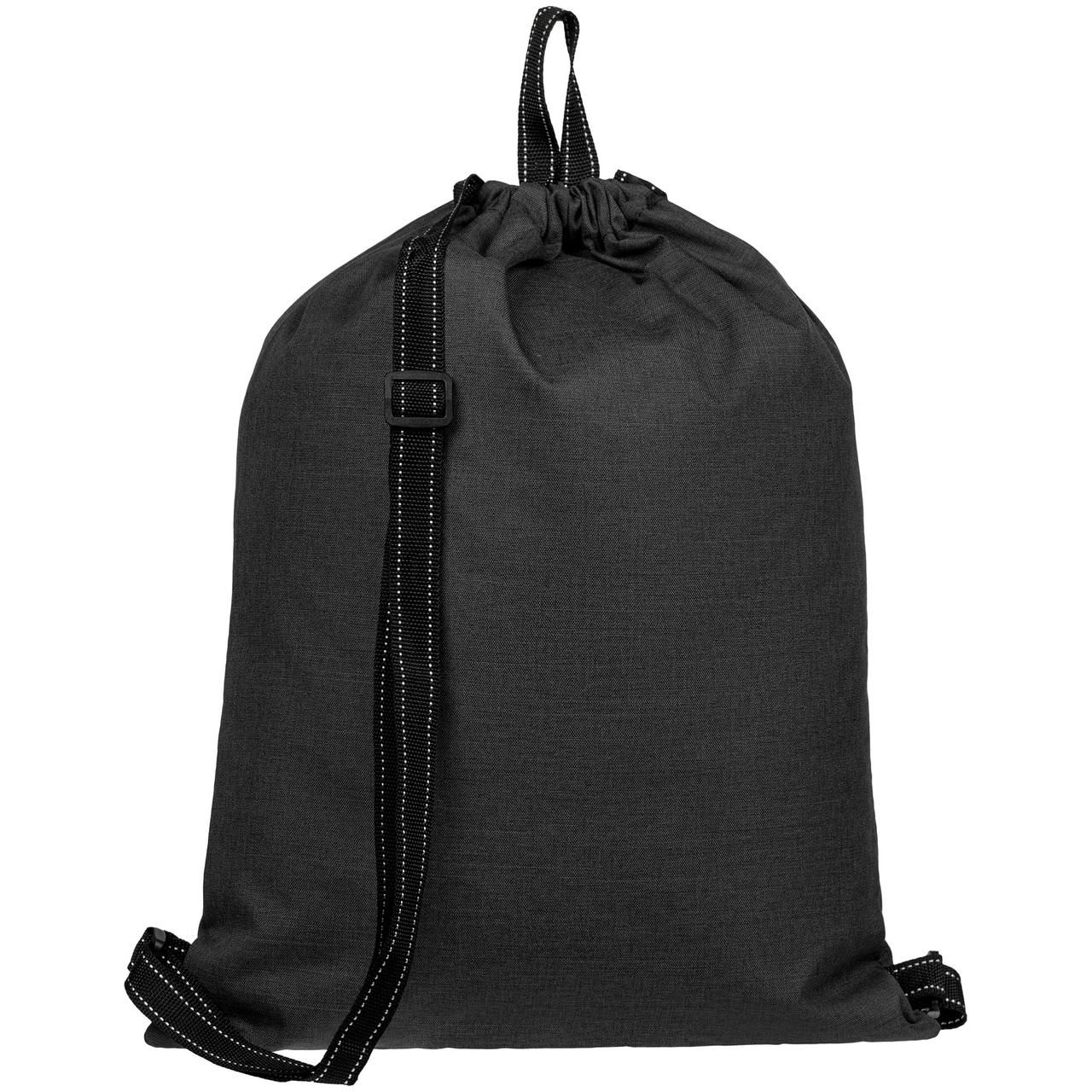 Рюкзак-мешок Melango, черный (артикул 12449.30) - фото 2 - id-p88634862
