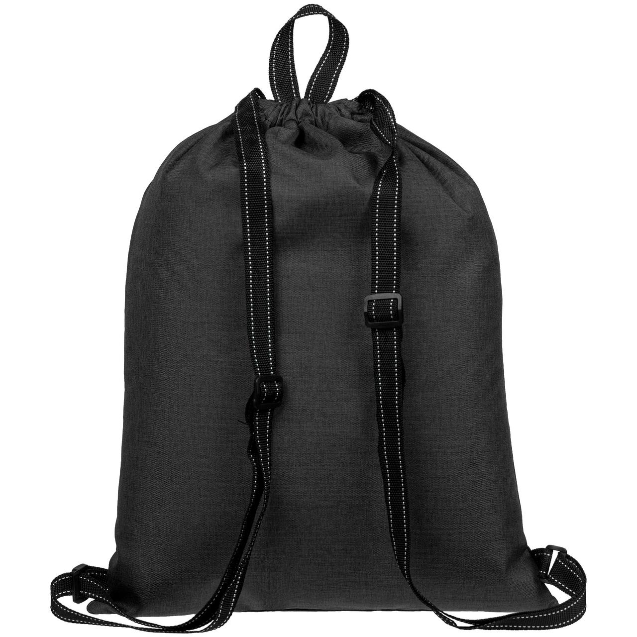 Рюкзак-мешок Melango, черный (артикул 12449.30) - фото 3 - id-p88634862