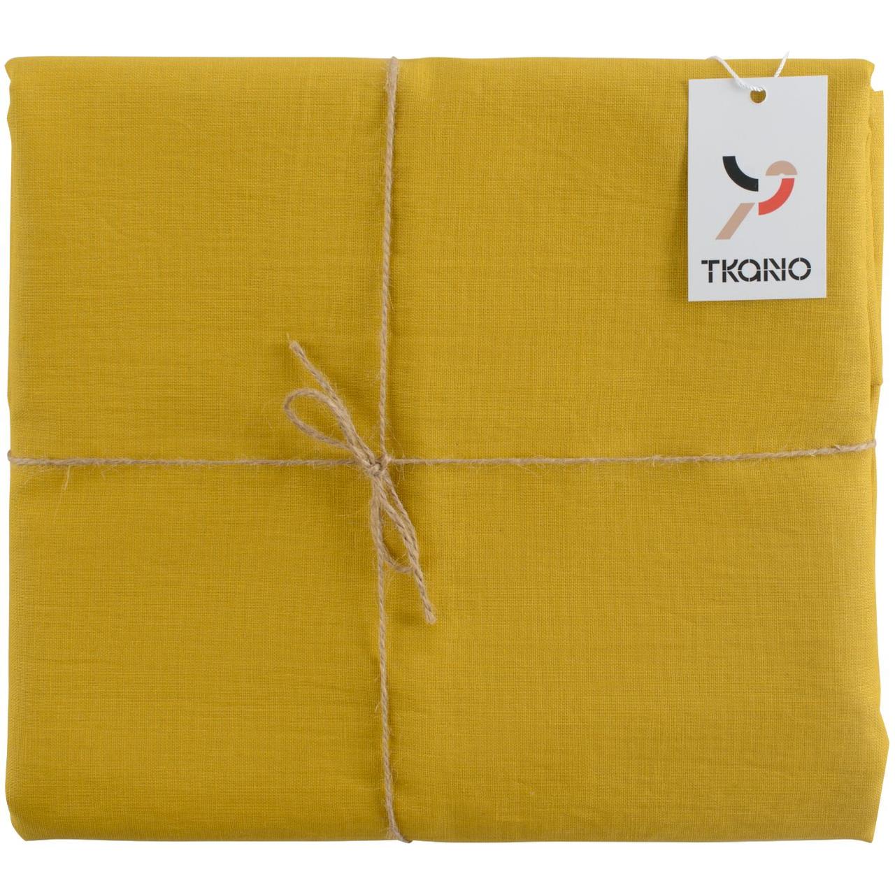 Скатерть Essential с пропиткой, квадратная, горчичная (артикул 10652.80)