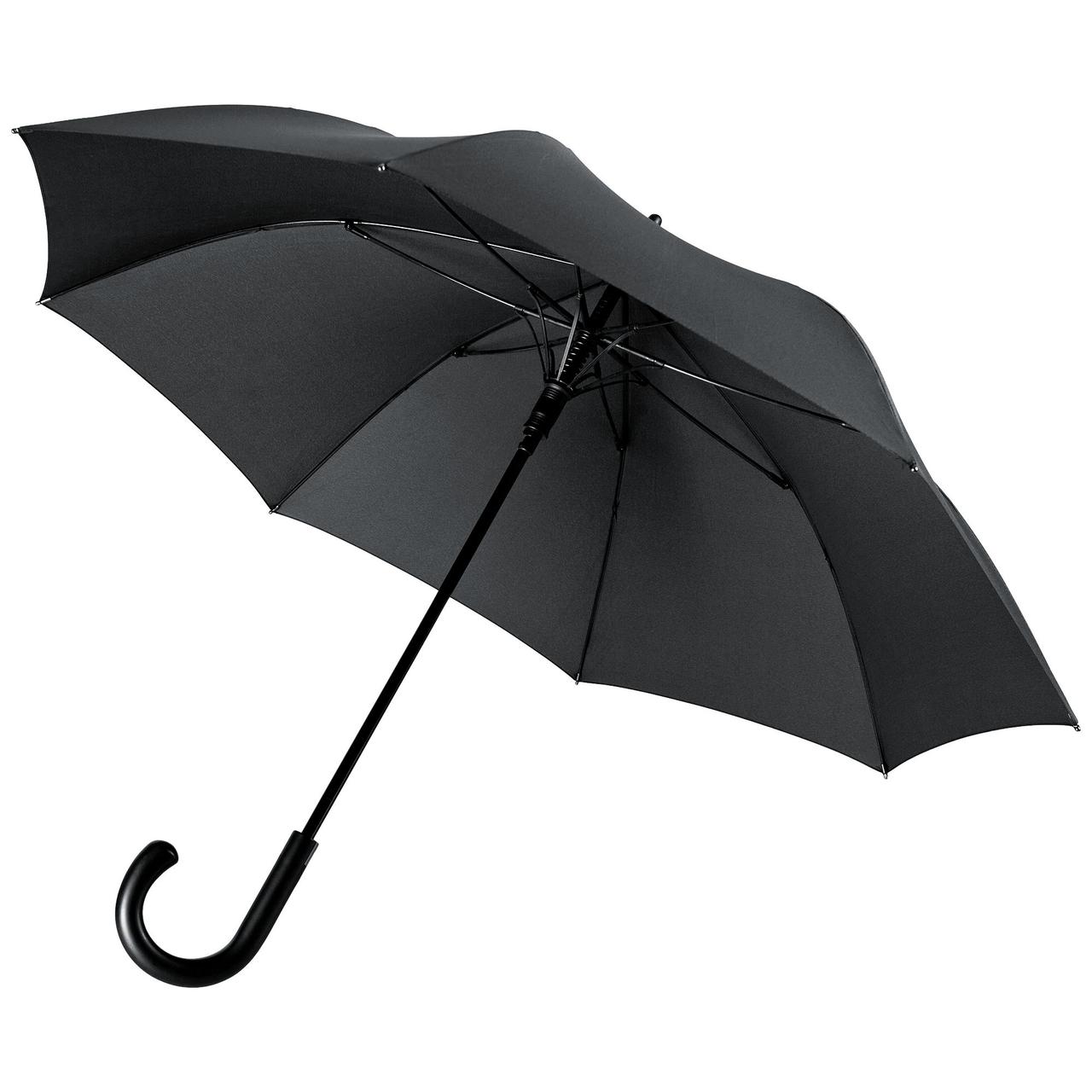 Зонт-трость Alessio, черный (артикул 3404.30), фото 1