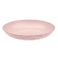 Тарелка суповая Club Organic, розовая (артикул 13532.51)