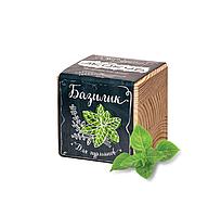 Набор для выращивания «Экокуб», базилик (артикул 3433)