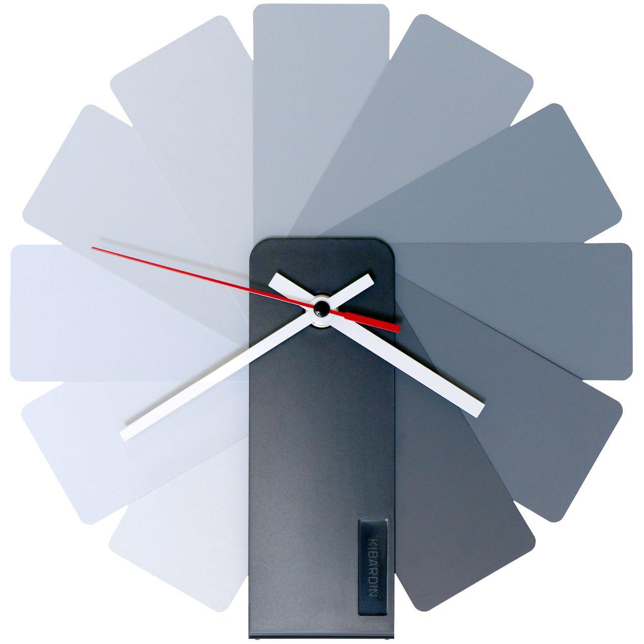 Часы настенные Transformer Clock. Black & Monochrome (артикул 10341.11)