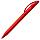 Ручка шариковая Prodir DS3 TFF Ring, красная с серым (артикул 3426.51), фото 2