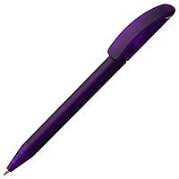 Ручка шариковая Prodir DS3 TFF Ring, фиолетовая с серым (артикул 3426.71)