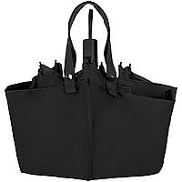 Зонт-сумка складной Stash, черный (артикул 10991.30)