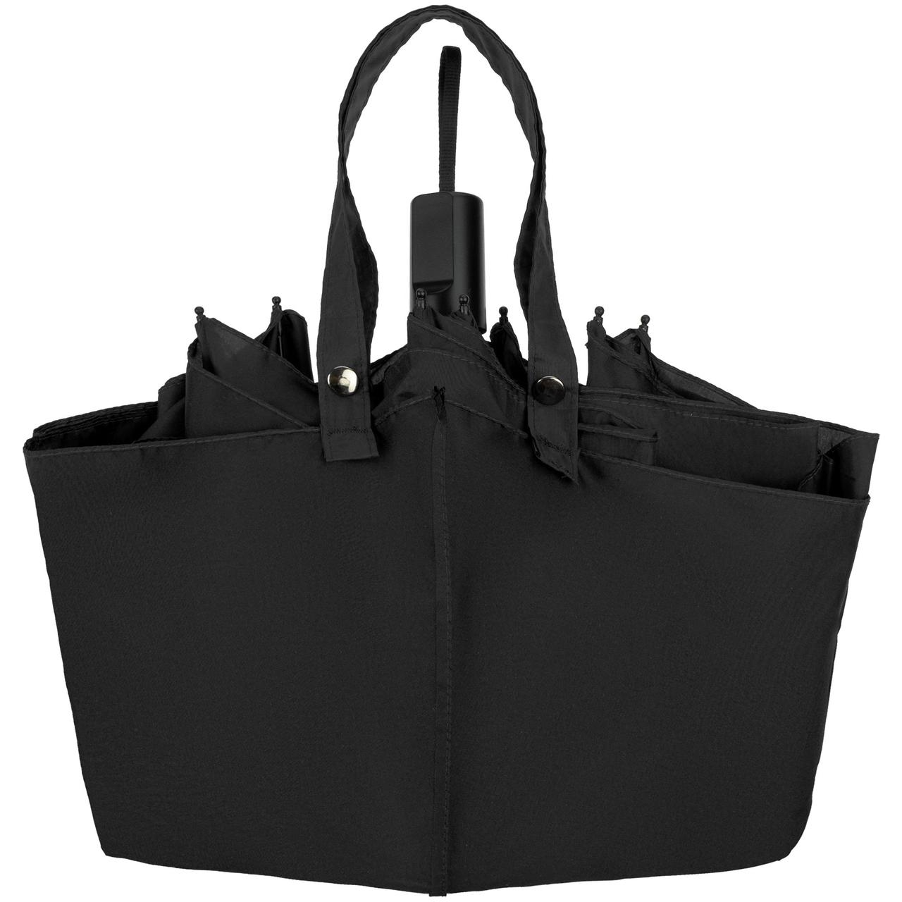 Зонт-сумка складной Stash, черный (артикул 10991.30), фото 1