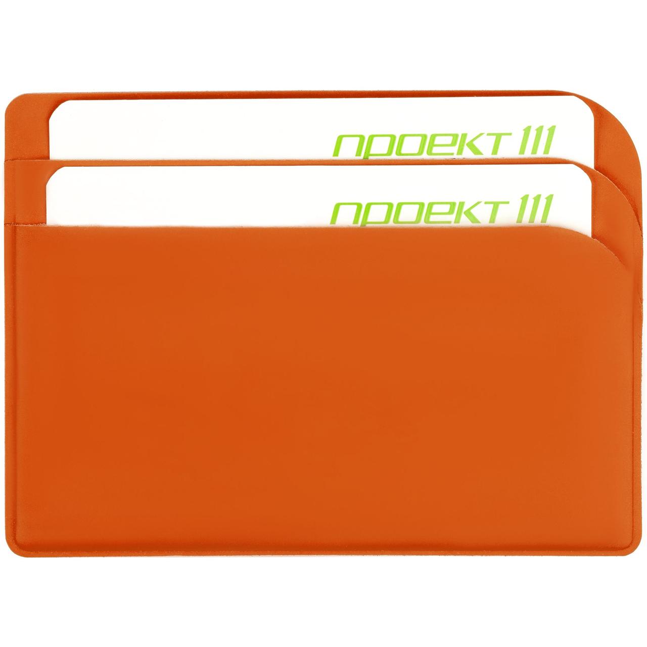 Чехол для карточек Dorset, оранжевый (артикул 10943.20) - фото 4 - id-p88634001