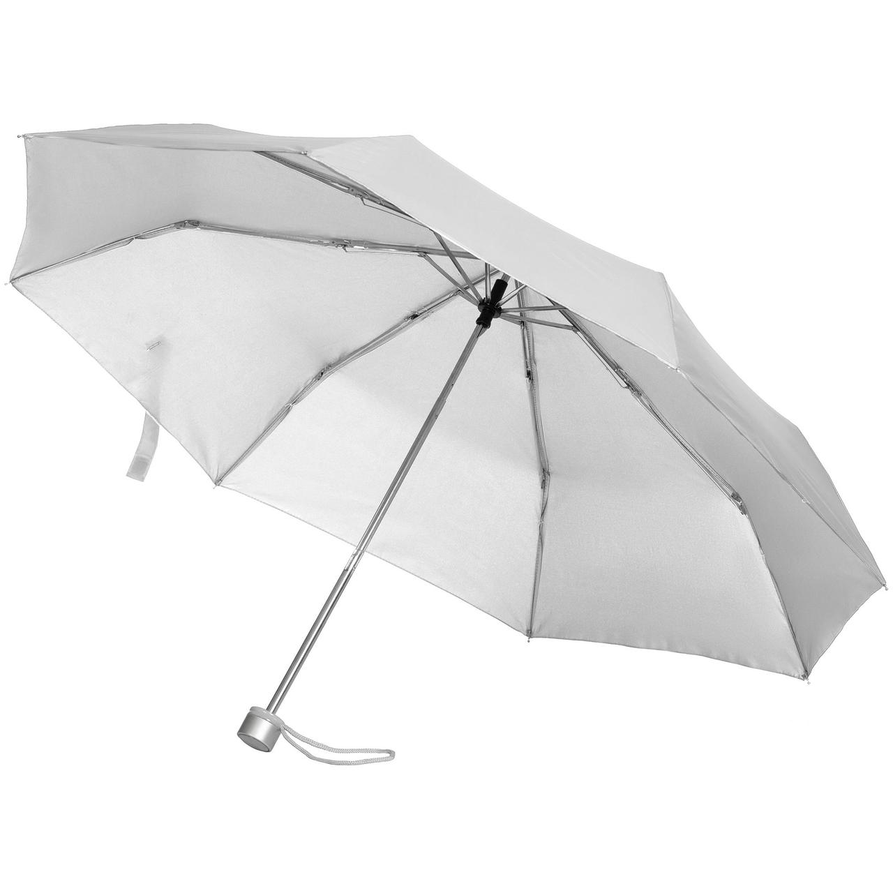 Зонт складной Silverlake, серебристый (артикул 79135.11), фото 1