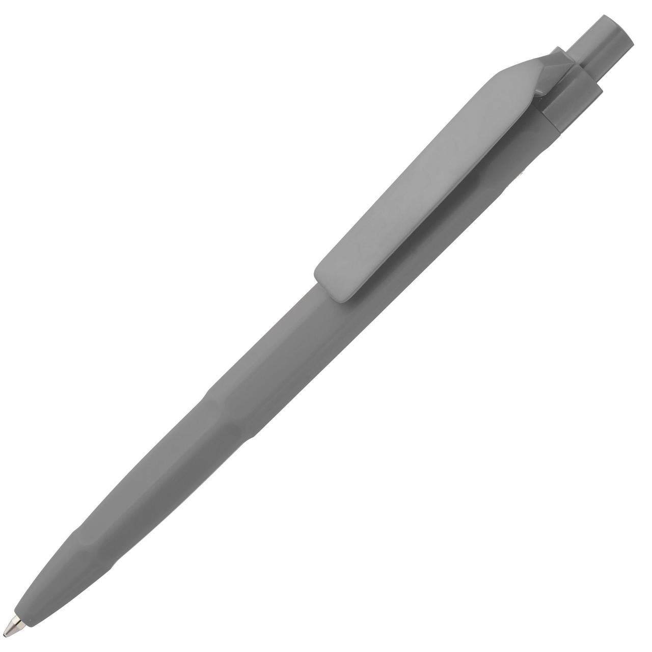Ручка шариковая Prodir QS30 PRP Working Tool Soft Touch, серая (артикул 10038.10)