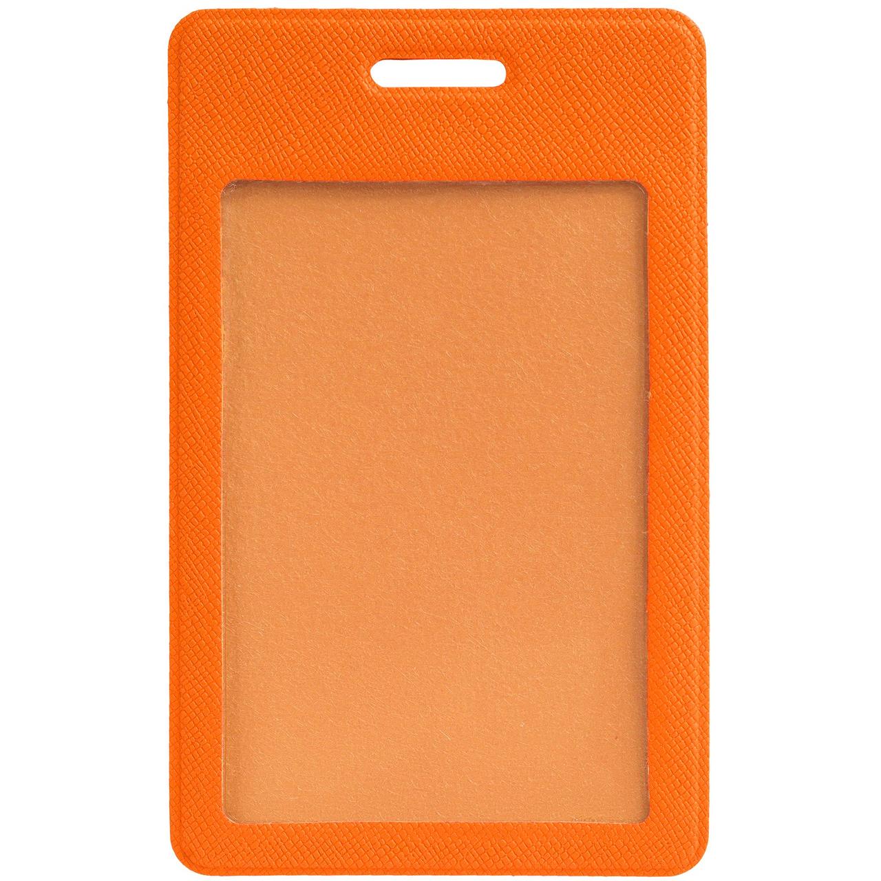 Чехол для пропуска Devon, оранжевый (артикул 10263.20) - фото 1 - id-p88633112