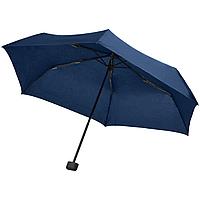 Зонт складной Mini Hit Flach, темно-синий (артикул 11840.40)