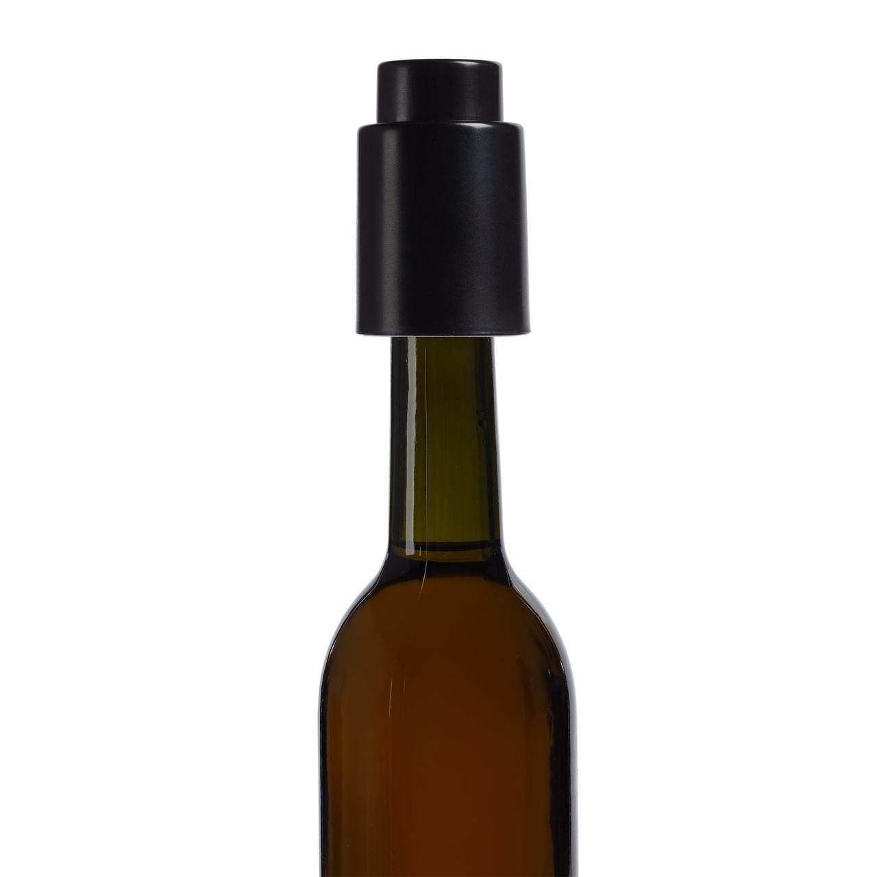 Пробка для бутылки Wine Keeper, вакуумная, черная (артикул 10367.30) - фото 4 - id-p88634953