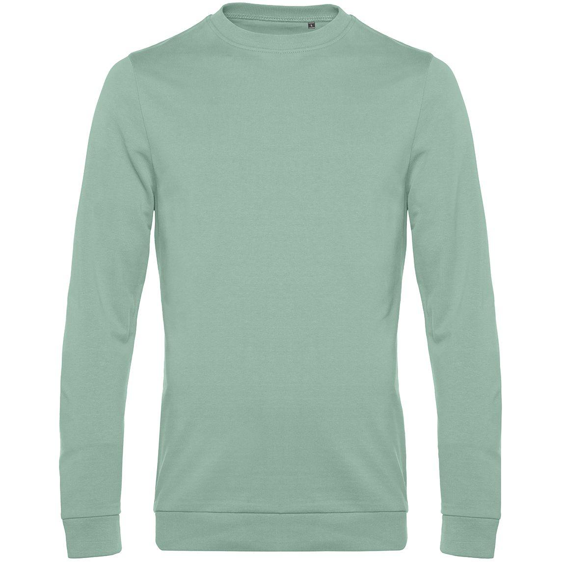 Свитшот унисекс Set In, серо-зеленый (артикул WU01W502)