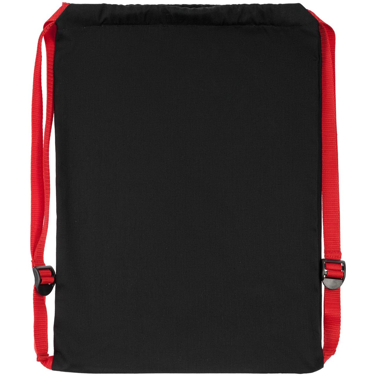 Рюкзак Nock, черный с красной стропой (артикул 12199.35) - фото 4 - id-p88634978