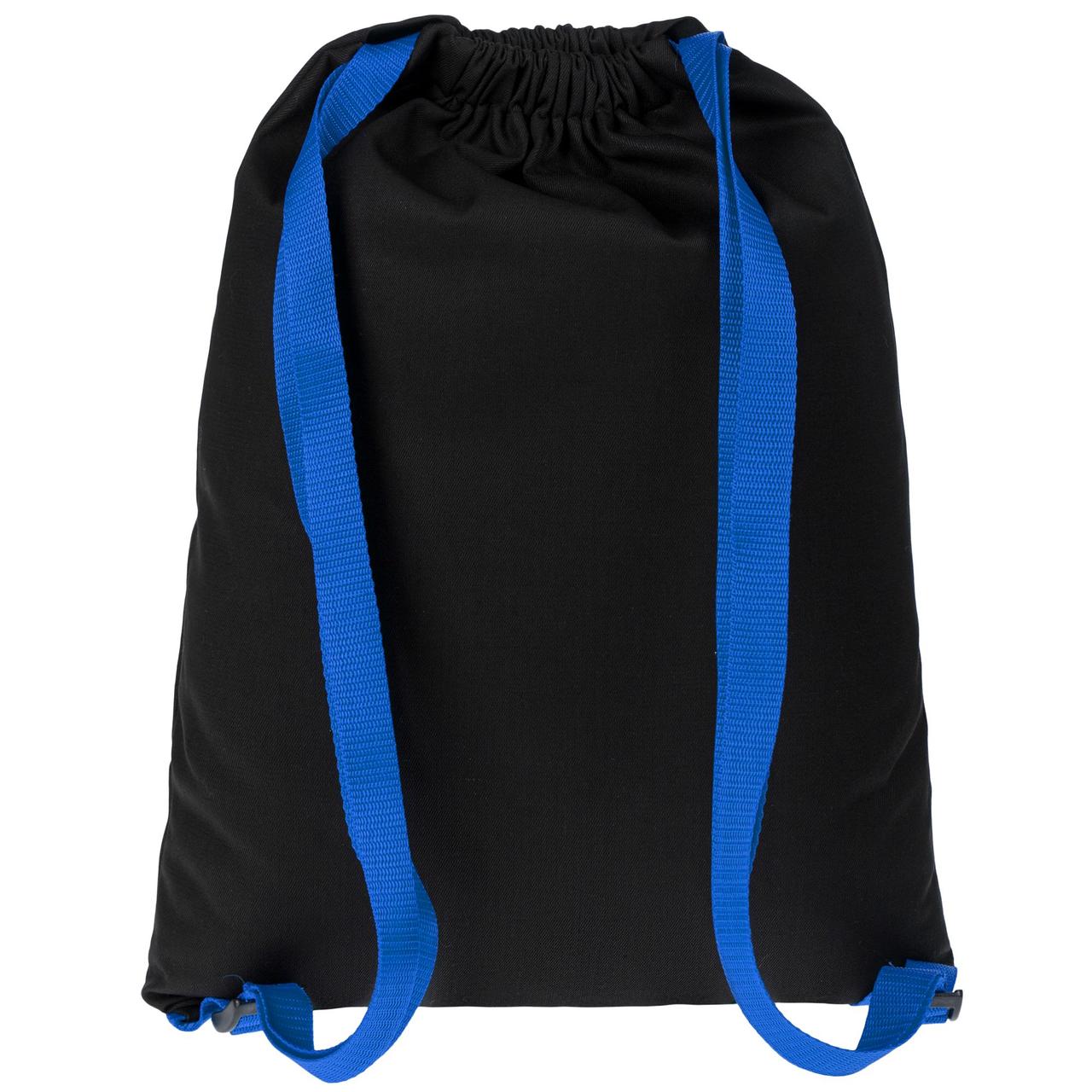 Рюкзак Nock, черный с синей стропой (артикул 12199.38) - фото 3 - id-p88634979