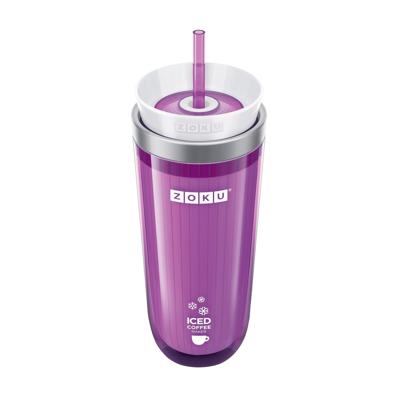 Стакан для охлаждения напитков Iced Coffee Maker, фиолетовый (артикул 12623.70) - фото 1 - id-p88642802