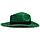 Шляпа Daydream, зеленая с черной лентой (артикул 6982.93), фото 3
