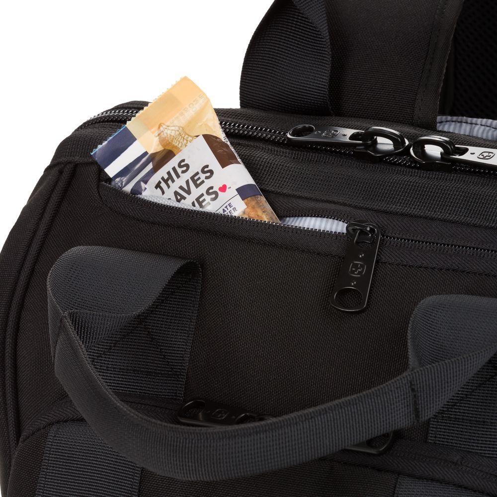 Рюкзак Swissgear Doctor Bag, черный (артикул 12720.30) - фото 8 - id-p88643787