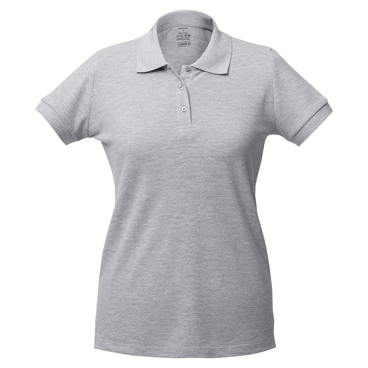 Рубашка поло женская Virma Lady, серый меланж (артикул 2497.11)