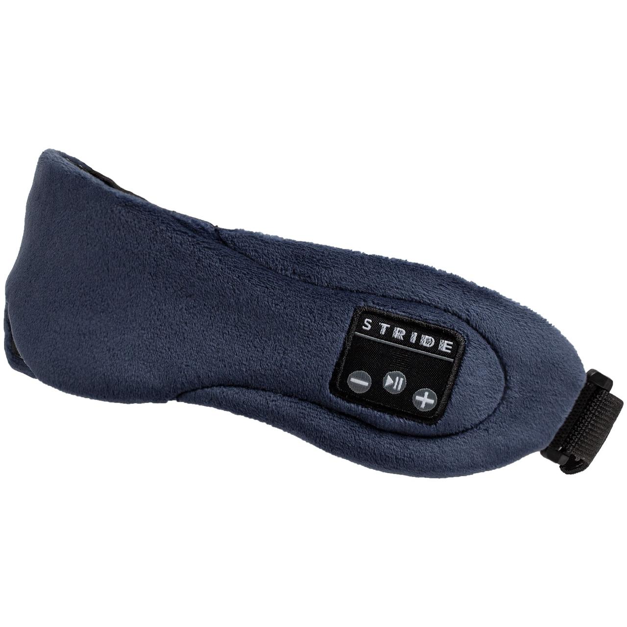Маска для сна с Bluetooth наушниками Softa 2, синяя (артикул 11528.40) - фото 4 - id-p88640831
