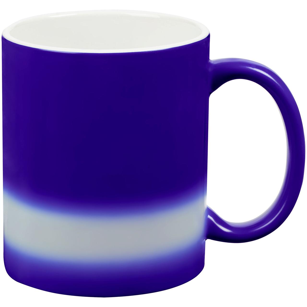 Кружка «Хамелеон», матовая, синяя (артикул 5864.41) - фото 3 - id-p88634118